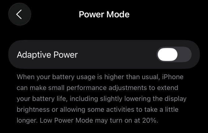 iOS 26 Hidden Feature