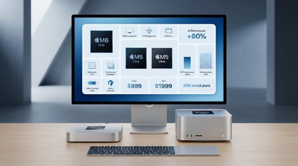 Apple Launches New Mac mini with M6 Chip and Updated Mac Studio